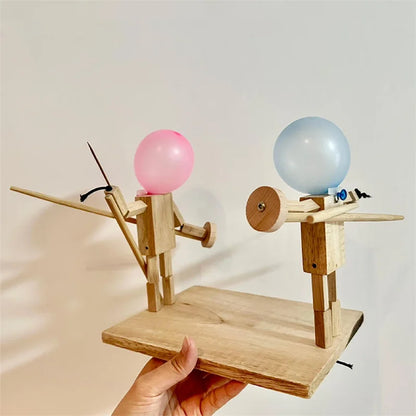 Wooden Fencing Puppets – Trend Weave